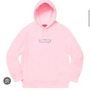 Supreme box logo bandanna hoodie